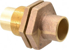 NIBCO - 1" Cast Copper Pipe Bulkhead - C x C, Pressure Fitting - Benchmark Tooling