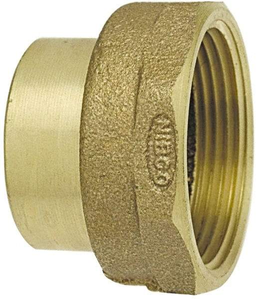 NIBCO - 1-1/2", Cast Copper Drain, Waste & Vent Pipe Adapter - Ftg x F - Benchmark Tooling