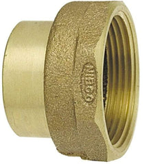 NIBCO - 3", Cast Copper Drain, Waste & Vent Pipe Adapter - Ftg x F - Benchmark Tooling