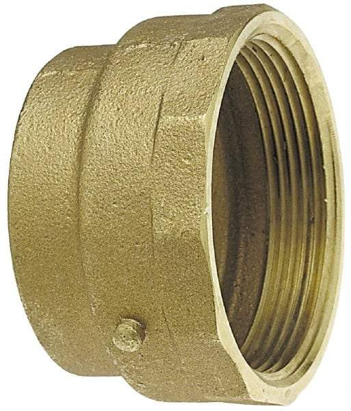 NIBCO - 4", Cast Copper Drain, Waste & Vent Pipe Adapter - C x F - Benchmark Tooling