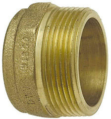 NIBCO - 1-1/2 x 2", Cast Copper Drain, Waste & Vent Pipe Hex Adapter - C x M - Benchmark Tooling