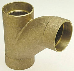 NIBCO - 3", Cast Copper Drain, Waste & Vent Pipe Long Turn T Y - C x C x C - Benchmark Tooling