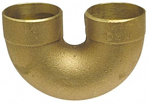 NIBCO - 2", Cast Copper Drain, Waste & Vent Pipe Return Bend - C x C - Benchmark Tooling