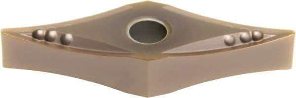 Sumitomo - VNMG332 EUP Grade AC520U Carbide Turning Insert - TiAlN/AlCrN Finish, 35° Diamond, 3/8" Inscr Circle, 3/16" Thick, 1/32" Corner Radius - Benchmark Tooling