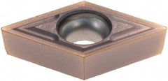 Sumitomo - DCGT32.51 EFM Grade AC530U Carbide Turning Insert - TiAlN/AlCrN Finish, 55° Diamond, 3/8" Inscr Circle, 5/32" Thick, 1/64" Corner Radius - Benchmark Tooling