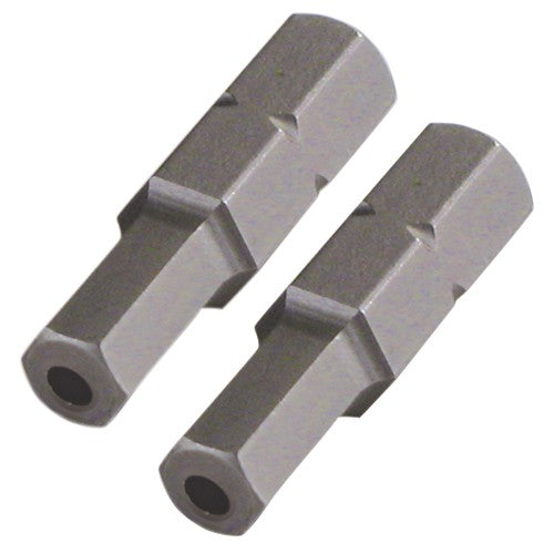 Security Hex Insert Bit 6.0 × 25mm (2 Bit Pack) - Benchmark Tooling