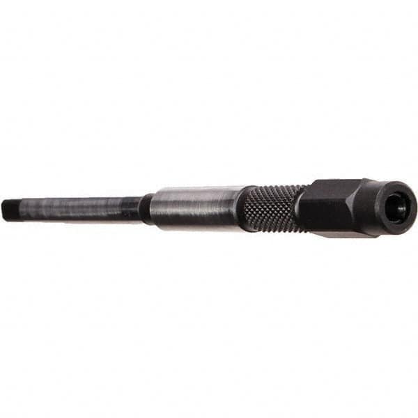 Emuge - M7 to M10mm Tap, 5.1181 Inch Overall Length, 17/32 Inch Max Diameter, Tap Extension - 7mm Tap Shank Diameter, 25mm Tap Depth, Through Coolant - Benchmark Tooling