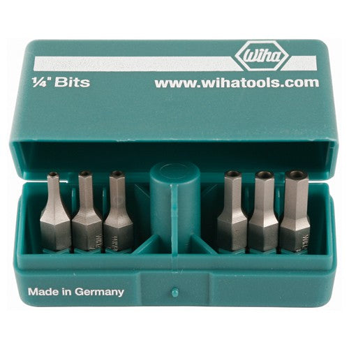 Security Hex Bit PokitPak Inch Set Includes: 3/32, 7/64, 1/8, 9/64, 5/32, 3/16 - Benchmark Tooling