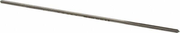 Made in USA - 0.0555" High Speed Steel 4 Flute Chucking Reamer - Straight Flute, 0.051" Straight Shank, 1/2" Flute Length, 2-1/2" OAL - Benchmark Tooling