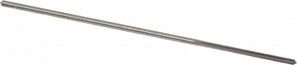 Made in USA - 0.0675" High Speed Steel 4 Flute Chucking Reamer - Straight Flute, 0.066" Straight Shank, 3/4" Flute Length, 3" OAL - Benchmark Tooling