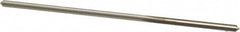 Made in USA - 0.106" High Speed Steel 4 Flute Chucking Reamer - Straight Flute, 0.095" Straight Shank, 7/8" Flute Length, 3-1/2" OAL - Benchmark Tooling