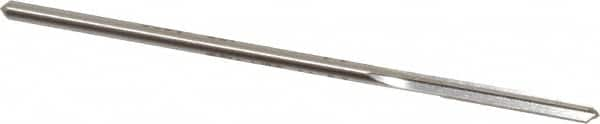 Made in USA - 0.128" High Speed Steel 4 Flute Chucking Reamer - Benchmark Tooling