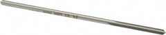 Made in USA - 0.129" High Speed Steel 4 Flute Chucking Reamer - Benchmark Tooling