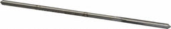 Made in USA - 0.132" High Speed Steel 4 Flute Chucking Reamer - Straight Flute, 0.119" Straight Shank, 7/8" Flute Length, 3-1/2" OAL - Benchmark Tooling