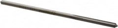 Made in USA - 0.155" High Speed Steel 4 Flute Chucking Reamer - Straight Flute, 0.146" Straight Shank, 1" Flute Length, 4" OAL - Benchmark Tooling