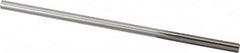 Made in USA - 0.194" High Speed Steel 6 Flute Chucking Reamer - Straight Flute, 0.186" Straight Shank, 1-1/4" Flute Length, 5" OAL - Benchmark Tooling