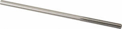 Made in USA - 0.1995" High Speed Steel 6 Flute Chucking Reamer - Straight Flute, 0.1895" Straight Shank, 1-1/4" Flute Length, 5" OAL - Benchmark Tooling