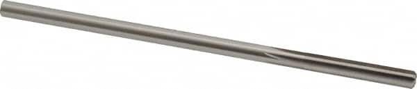 Made in USA - 0.2175" High Speed Steel 6 Flute Chucking Reamer - Straight Flute, 0.2075" Straight Shank, 1-1/4" Flute Length, 5" OAL - Benchmark Tooling