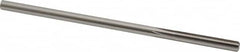 Made in USA - 0.2175" High Speed Steel 6 Flute Chucking Reamer - Straight Flute, 0.2075" Straight Shank, 1-1/4" Flute Length, 5" OAL - Benchmark Tooling