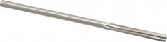 Made in USA - 7/32" High Speed Steel 6 Flute Chucking Reamer - Straight Flute, 0.2075" Straight Shank, 1-1/4" Flute Length, 5" OAL - Benchmark Tooling