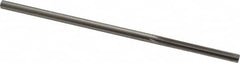 Made in USA - 7/32" High Speed Steel 6 Flute Chucking Reamer - Straight Flute, 0.2075" Straight Shank, 1-1/4" Flute Length, 5" OAL - Benchmark Tooling