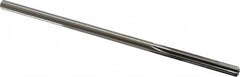 Made in USA - 0.2305" High Speed Steel 6 Flute Chucking Reamer - Straight Flute, 0.2173" Straight Shank, 1-1/2" Flute Length, 6" OAL - Benchmark Tooling