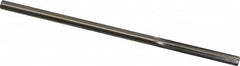 Made in USA - 0.2445" High Speed Steel 6 Flute Chucking Reamer - Straight Flute, 0.2329" Straight Shank, 1-1/2" Flute Length, 6" OAL - Benchmark Tooling