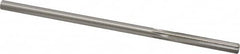 Made in USA - 0.2575" High Speed Steel 6 Flute Chucking Reamer - Straight Flute, 1/4" Straight Shank, 1-1/2" Flute Length, 6" OAL - Benchmark Tooling