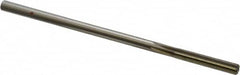 Made in USA - 0.258" High Speed Steel 6 Flute Chucking Reamer - Straight Flute, 1/4" Straight Shank, 1-1/2" Flute Length, 6" OAL - Benchmark Tooling