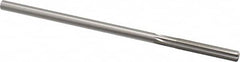 Made in USA - 0.262" High Speed Steel 6 Flute Chucking Reamer - Straight Flute, 1/4" Straight Shank, 1-1/2" Flute Length, 6" OAL - Benchmark Tooling