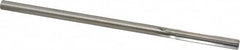 Made in USA - 0.264" High Speed Steel 6 Flute Chucking Reamer - Straight Flute, 1/4" Straight Shank, 1-1/2" Flute Length, 6" OAL - Benchmark Tooling