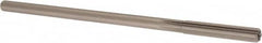 Made in USA - 0.267" High Speed Steel 6 Flute Chucking Reamer - Straight Flute, 1/4" Straight Shank, 1-1/2" Flute Length, 6" OAL - Benchmark Tooling