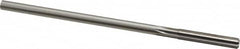 Made in USA - 0.271" High Speed Steel 6 Flute Chucking Reamer - Straight Flute, 1/4" Straight Shank, 1-1/2" Flute Length, 6" OAL - Benchmark Tooling