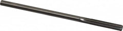 Made in USA - 0.296" High Speed Steel 6 Flute Chucking Reamer - Straight Flute, 0.2792" Straight Shank, 1-1/2" Flute Length, 6" OAL - Benchmark Tooling