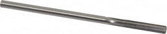Made in USA - 19/64" High Speed Steel 6 Flute Chucking Reamer - Straight Flute, 0.2792" Straight Shank, 1-1/2" Flute Length, 6" OAL - Benchmark Tooling