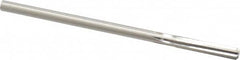 Made in USA - 0.2985" High Speed Steel 6 Flute Chucking Reamer - Straight Flute, 0.2792" Straight Shank, 1-1/2" Flute Length, 6" OAL - Benchmark Tooling