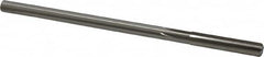Made in USA - 0.2995" High Speed Steel 6 Flute Chucking Reamer - Straight Flute, 0.2792" Straight Shank, 1-1/2" Flute Length, 6" OAL - Benchmark Tooling