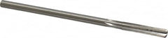 Made in USA - 0.3005" High Speed Steel 6 Flute Chucking Reamer - Straight Flute, 0.2792" Straight Shank, 1-1/2" Flute Length, 6" OAL - Benchmark Tooling