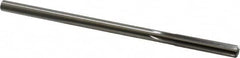 Made in USA - 0.3065" High Speed Steel 6 Flute Chucking Reamer - Straight Flute, 0.2792" Straight Shank, 1-1/2" Flute Length, 6" OAL - Benchmark Tooling