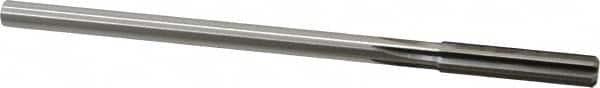 Made in USA - 0.32" High Speed Steel 6 Flute Chucking Reamer - Straight Flute, 0.2792" Straight Shank, 1-1/2" Flute Length, 6" OAL - Benchmark Tooling