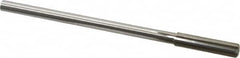 Made in USA - 0.341" High Speed Steel 6 Flute Chucking Reamer - Straight Flute, 0.2792" Straight Shank, 1-1/2" Flute Length, 6" OAL - Benchmark Tooling