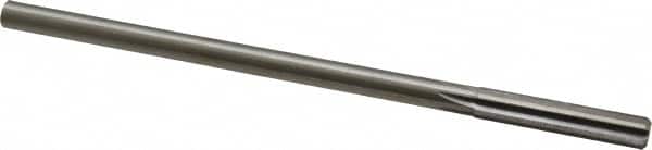 Made in USA - 11/32" High Speed Steel 6 Flute Chucking Reamer - Straight Flute, 0.2792" Straight Shank, 1-1/2" Flute Length, 6" OAL - Benchmark Tooling