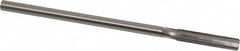 Made in USA - 0.357" High Speed Steel 6 Flute Chucking Reamer - Straight Flute, 0.3105" Straight Shank, 1-3/4" Flute Length, 7" OAL - Benchmark Tooling
