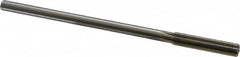 Made in USA - 0.382" High Speed Steel 6 Flute Chucking Reamer - Straight Flute, 0.3105" Straight Shank, 1-3/4" Flute Length, 7" OAL - Benchmark Tooling