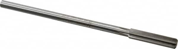 Made in USA - 0.403" High Speed Steel 6 Flute Chucking Reamer - Straight Flute, 0.3105" Straight Shank, 1-3/4" Flute Length, 7" OAL - Benchmark Tooling