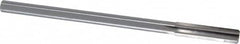 Made in USA - 0.412" High Speed Steel 6 Flute Chucking Reamer - Straight Flute, 0.3105" Straight Shank, 1-3/4" Flute Length, 7" OAL - Benchmark Tooling
