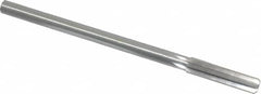 Made in USA - 0.439" High Speed Steel 6 Flute Chucking Reamer - Straight Flute, 0.373" Straight Shank, 1-3/4" Flute Length, 7" OAL - Benchmark Tooling