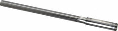 Made in USA - 0.451" High Speed Steel 6 Flute Chucking Reamer - Straight Flute, 0.373" Straight Shank, 1-3/4" Flute Length, 7" OAL - Benchmark Tooling