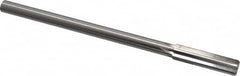 Made in USA - 0.455" High Speed Steel 6 Flute Chucking Reamer - Straight Flute, 0.373" Straight Shank, 1-3/4" Flute Length, 7" OAL - Benchmark Tooling