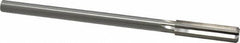 Made in USA - 0.459" High Speed Steel 6 Flute Chucking Reamer - Straight Flute, 0.373" Straight Shank, 1-3/4" Flute Length, 7" OAL - Benchmark Tooling